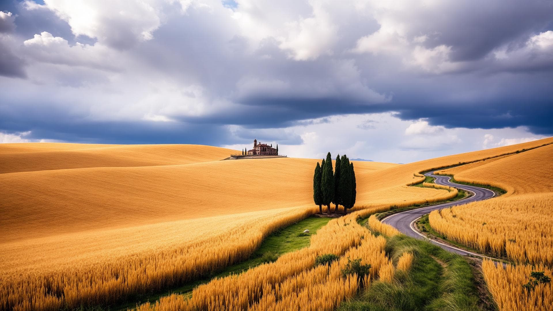 Tuscany holiday villas in Val d'Orcia